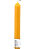 Pure Beeswax Candlestick - 6 Inch Tube