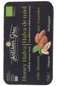 Organic Honey Halva With Almonds - 75g