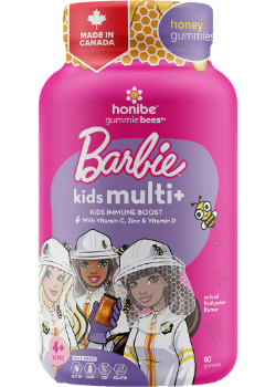 Barbie Kids Multi+ Immune Boost (Fruit Punch) - 60 Gummies