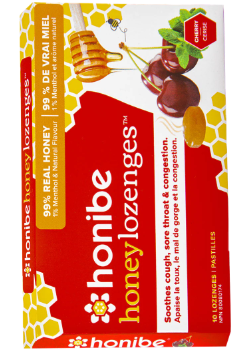 Honey Lozenges (Cherry) - 10 Lozenges