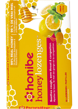 Honey Lozenges (Lemon) - 10 Lozenges