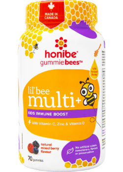 Lil' Bee Multi+ Immune Boost (Mixed Berry) - 70 Gummies