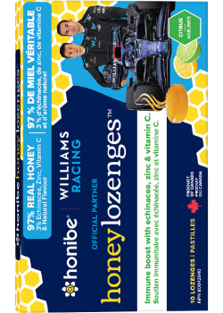 Williams Racing Honey Lozenges Immune Boost (Citrus) - 10 Lozenges
