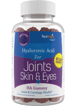 Hyaluronic Acid For Joints, Skin & Eyes (Berry) - 60 Gummies