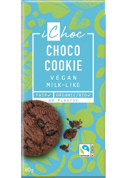 Choco Cookie Vegan Chocolate Bar - 80g