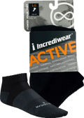 Active Socks (Low Cut, Black, LG) - 1 Pair