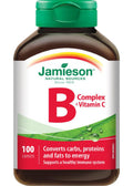 B-Complex With Vitamin C - 100 Caps