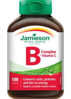 B-Complex With Vitamin C - 100 Caps