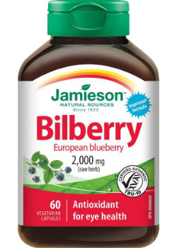Bilberry 2,000mg - 60 Caps