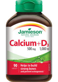 Calcium With Vitamin D - 90 Caps