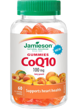 CoQ10 Gummies 100mg (Juicy Peach) - 60 Gummies