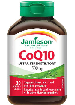 CoQ10 Ultra Strength 500mg - 30 Softgels