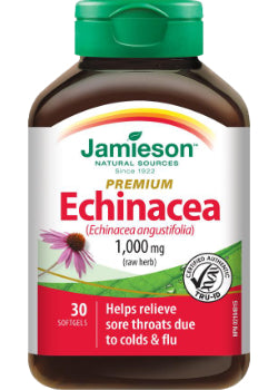 Premium Echinacea 1,000mg - 30 Softgels - Jamieson