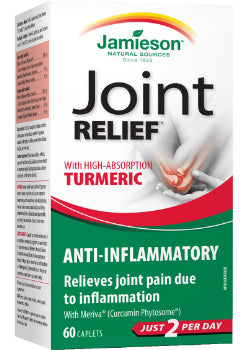 Joint Relief With Turmeric Anti-Inflammatory - 60 Caps - Jamieson