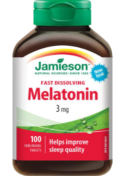 Melatonin 3mg - 100 Sublingual Tabs