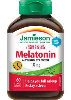 Melatonin 10mg Dual Action Timed Release - 60 Caps
