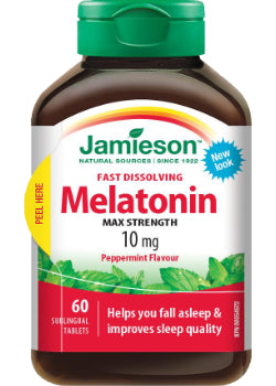 Melatonin 10mg Fast Dissolving (Peppermint) - 60 Sublingual Tabs