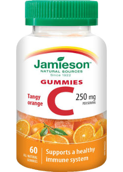 Vitamin C Gummies (Tangy Orange) - 60 Pieces