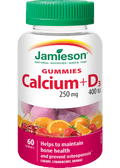 Calcium And Vitamin D Gummies - 60 Gummies