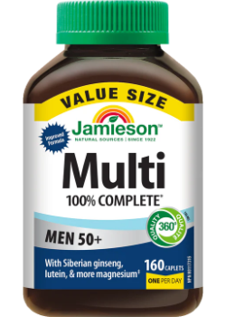 Multi 100% Complete Men's 50+ - 160 Caps - Jamieson