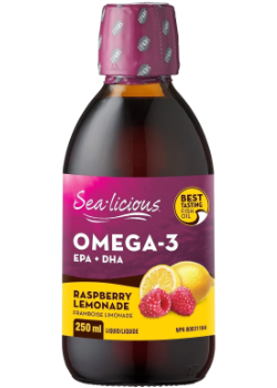 Sea-Licious Omega-3 1,500mg (Raspberry Lemonade) - 250ml