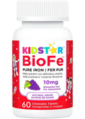 BioFe Pure Iron Chewable 10mg (Grape) - 60 Chew Tabs