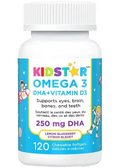 Omega 3 DHA + Vitamin D3 Chewables (Lemon Blueberry) - 120 Chew Softgels