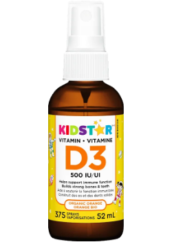 Vitamin D3 Spray 500iu (Organic Orange) - 52ml