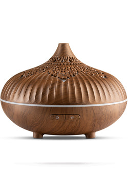 Batur Recycled Bamboo Ultrasonic Diffuser - 1 Unit + BONUS