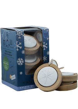 Winter Pebble Diffuser Stones - 3 Pack