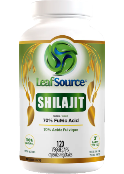 Shilajit (70% Fulvic Acid) - 120 V-Caps