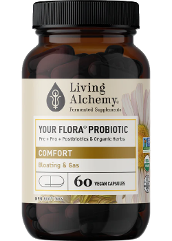 Your Flora Probiotic Comfort (Bloating & Gas) - 60 V-Caps