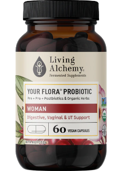 Your Flora Probiotic Woman (Digestive Vaginal & UT Balance) - 60 V-Caps
