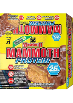 Mammoth Protein Bar (Peanut Butter Crunch) - 12 x 65g