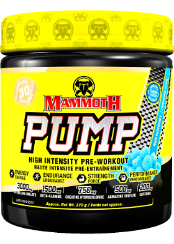 Mammoth Pump (Blue Raspberry) - 270g