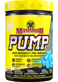 Mammoth Pump (Blue Raspberry) - 540g
