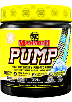 Mammoth Pump (Clear Raspberry) - 270g