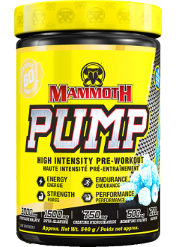 Mammoth Pump (Clear Raspberry) - 540g
