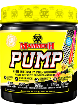 Mammoth Pump (Fruit Punch) - 270g