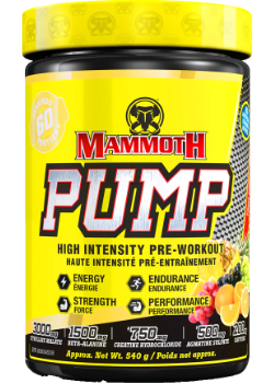 Mammoth Pump (Fruit Punch) - 540g