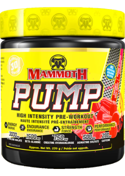 Mammoth Pump (Swedish Very Berry) - 270g