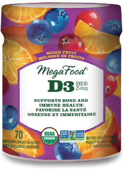 Vitamin D3 Wellness 1,000iu Gummies (Mixed Fruit) - 70 Gummies