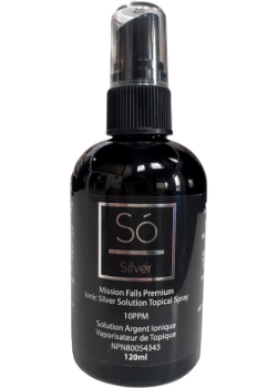 Ionic Silver Solution Topical Spray - 120ml + BONUS