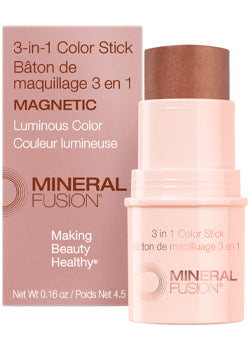 3-In-1 Color Stick (Magnetic-Light Bronze With Shimmer) - 5g