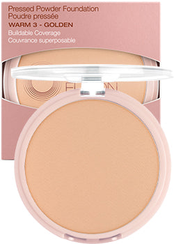 Pressed Powder Foundation (Warm 3-Golden) - 9g