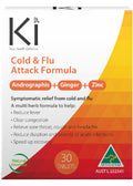Ki Cold & Flu Attack Formula - 30 Tabs