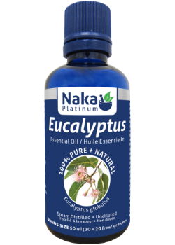 100% Pure Eucalyptus Essential Oil - 50ml + BONUS