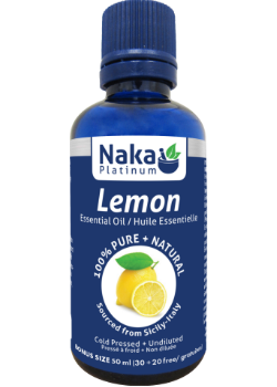 100% Pure Lemon Essential Oil - 50ml + BONUS