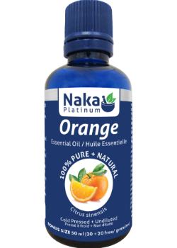 100% Pure Orange Essential Oil - 50ml + BONUS