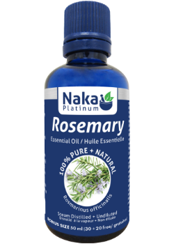 100% Pure Rosemary Essential Oil - 50ml + BONUS